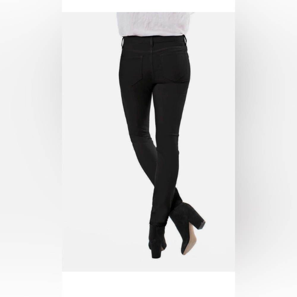 Buffalo David Bitton Royal Mid-Rise Stretch Skinny Inseam 29" -size 6/28 - Black